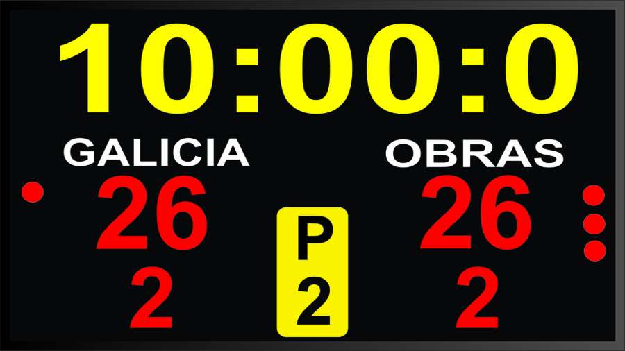 Pantalla basket/voley simple